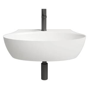 Раковина Salini Alda 140312G WALL 02 S-Sense 58 см, белая глянцевая