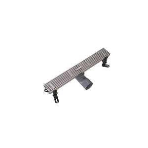 Душевой трап Knotlor Шторм SDRW0400LBS матовая сталь, 40 см