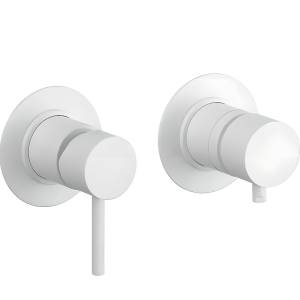 Смеситель для душа Remer X-Style X96D3BO белый матовый