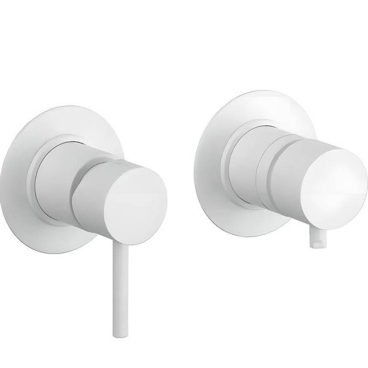 Смеситель для душа Remer X-Style X96D3BO белый матовый
