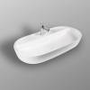 Раковина BOND Oval S01-800 белая фото 3