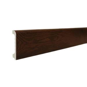 Напольный плинтус ТД Меридиан P2-133 гладкий 2400x80x15
