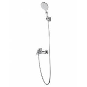 Смеситель для ванны Wonzon & Woghand WW-AE3204-CR с душевым гарнитуром, хром