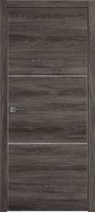 Межкомнатная дверь Владимирская Фабрика Дверей Urban 2 Terra Vellum Silver Mould SE 600x2000