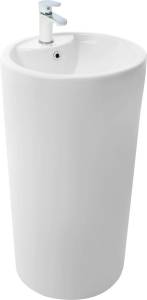 Раковина Weltwasser WW Leerbach 4646 GL-WT белая глянцевая