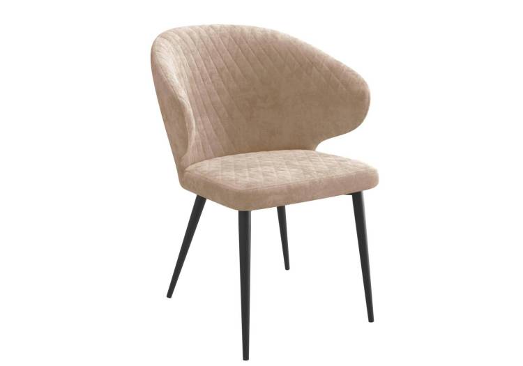 Стул Дик DikLine 355 00-00073750 B03 Beige, ножки черные