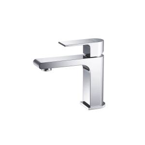 Смеситель для раковины Aquatek Лира AQ1410CR без донного клапана, хром
