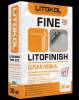 Шпаклевка Litokol Litofinish Fine Evo полимерная финишная белый 20 кг