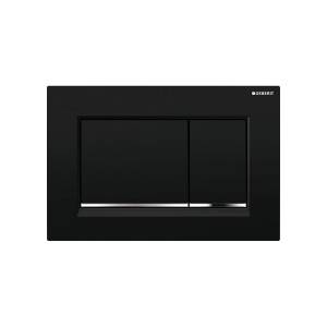 Кнопка смыва Geberit Omega 30 115.080.KM.1 черная, хром