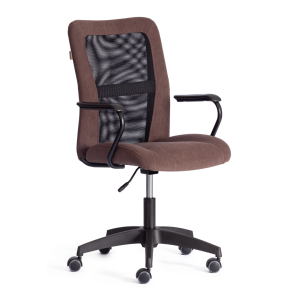 Кресло компьютерное Tetchair Staff 21456 коричневый/черный
