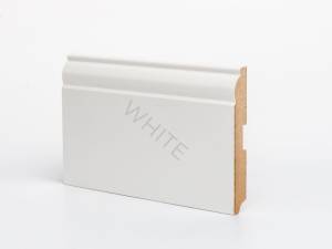 Плинтус Deartio White W 04-120 Белый 2050x120x16