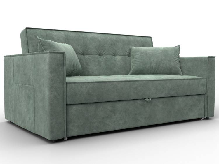 Диван прямой Лига Диванов Лига-104 (140) 134865 Зеленый