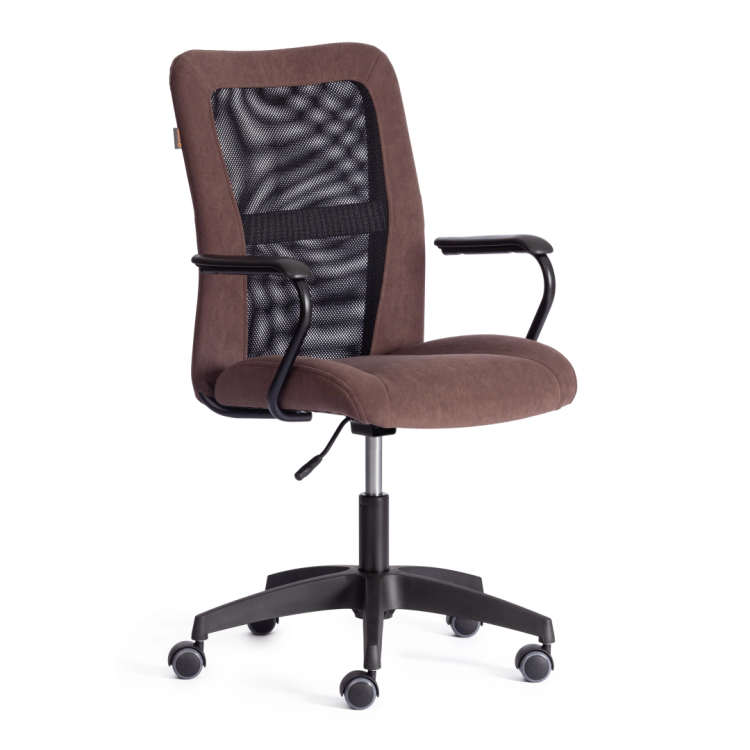 Кресло компьютерное Tetchair Staff 21456 коричневый/черный