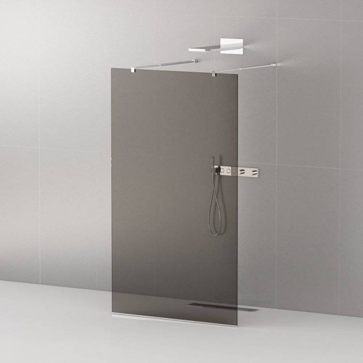 Душевая перегородка Cezares Liberta-L-2-120-GR-Cr