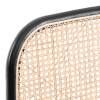 Стул Tetchair Freya 24410 черный, дерево вяз, ротанг, ткань лён фото 8