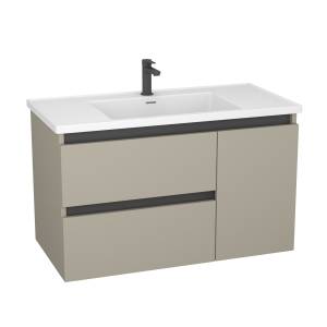 Тумба с раковиной Veneciana Parino 100 510041 бежевый матовый