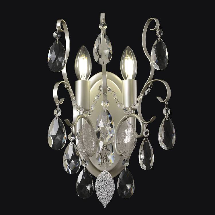 Бра Crystal Lux Esmiralda ESMIRALDA AP2 SILVER