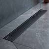 Душевой лоток Am.Pm PrimeFlow W02SC-P11-060-01BM универсальный затвор Cut Gradient 60см, черный матовый фото 5