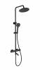 Душевая стойка Wonzon & Woghand WW-B3051-A1-MB с термостатом, черный