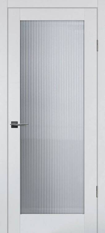 Межкомнатная дверь Profilo Porte PSC-55 полотно Агат, стекло Moru Optiwhite 600x2000