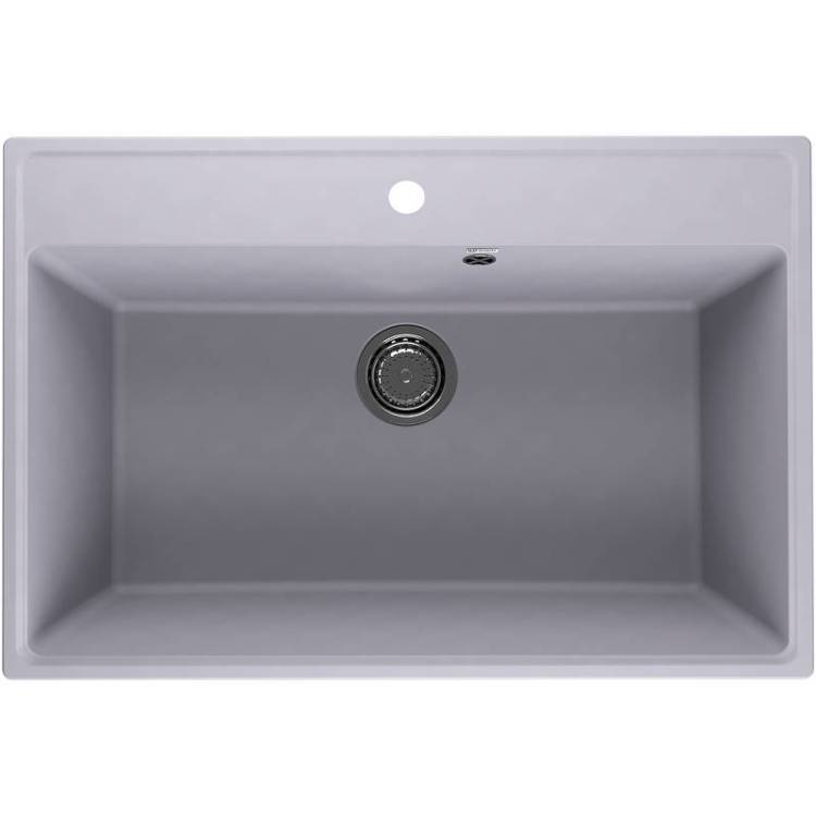 Мойка кухонная Ulgran Quartz Forte 760-05 бетон