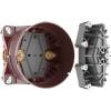Термостатический смеситель AQUAme AQM8802MB встраиваемый, с регулировкой напора, на 2 потребителя, черный матовый фото 2