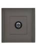 ТВ-розетка проходная IEK Forte&Piano FP-A10-P-K03 серый фото 2
