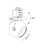 Трековый светильник ЭРА TR35-GU10 BK Б0053296 фото 2