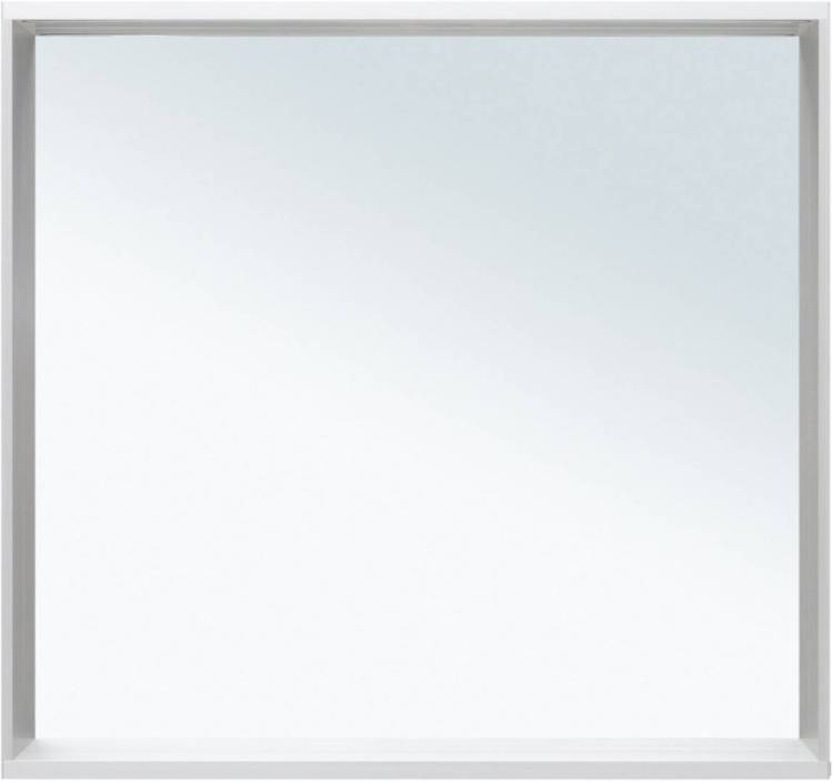 Зеркало Allen Brau Reality 80 1.32018.02 с LED подсветкой, серебро брашированное, 750x800x140