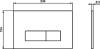 Кнопка смыва Ideal Standard Oleas R0121AC белая фото 4