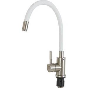 Смеситель для кухни Osgard Gron Flex 84383 никель, белый