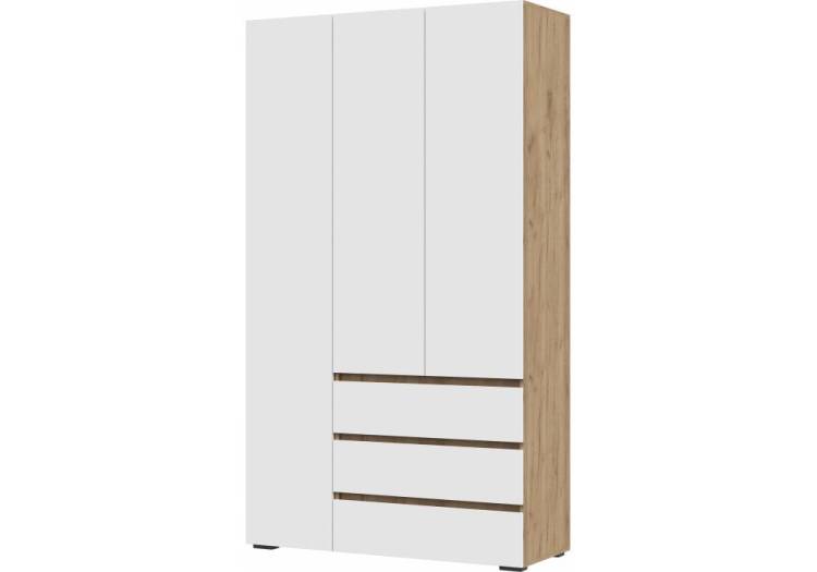 Шкаф Woodville Элла ШК 06 548011 белый/дуб крафт золото