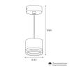 Подвесной cветильник Wolta Luce WSL-GX53/P06W фото 2