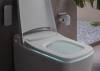 Унитаз подвесной VitrA V-Care Prime 7231B403-6216 безободковый, с биде и микролифтом фото 6