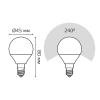 Лампа светодиодная Gauss 105101107 фото 3
