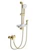 Смеситель для ванны Wonzon & Woghand WW-A31003-BG с душевым гарнитуром, брашированное золото