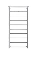 Полотенцесушитель электрический Secado Триада 4603777448981 1 КСП 120x60, R, хром