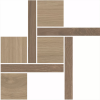 Мозаика Kerama Marazzi Альберони T056/SG644020 3 мозаичный коричневый матовый обрезной 27.5x27.5x0.9