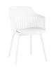 Стул Stool Group Crocus SL-7047DP white SEAT DUAL белый с подушкой
