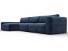 Диван угловой Лига Диванов Лига-066 131227L Синий фото 3