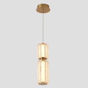 Подвесной светодиодный светильник Crystal Lux ANTIQUE SP23W LED BRASS