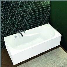 Акриловая ванна Riho Bathtubs B080005005 Lazy 170x75 левый - plug & play