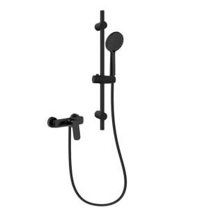 Смеситель для душа Arrow AG3503MB-TZ с душевым гарнитуром, черный матовый