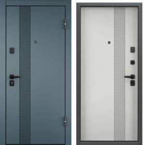 Входная стальная дверь Torex DELTA PRO PP 2030071 ПВХ Верде/ПВХ Ферро 2030x860