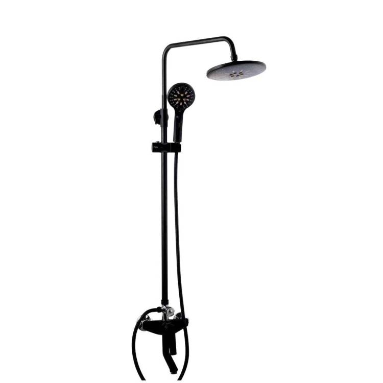 Душевая стойка Fashun A2481-7 черная