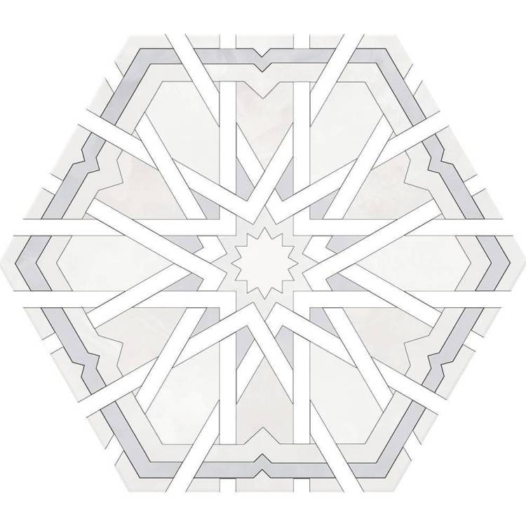 Керамогранит Monopole Radiant White 20x24