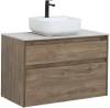 Тумба под раковину Aquanet Nova Lite 90 249518 2 ящика, дуб рустикальный фото 10