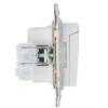 Розетка 1-местная с заземлением, шторками и крышкой IEK Skandy SK-R16-16-44-K01 арктический белый фото 3