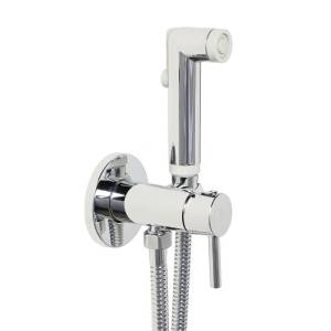 Гигиенический душ Orange Karl M05-888cr с внутренней частью, со смесителем, хром