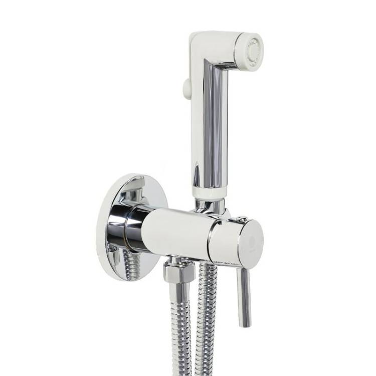 Гигиенический душ Orange Karl M05-888cr с внутренней частью, со смесителем, хром